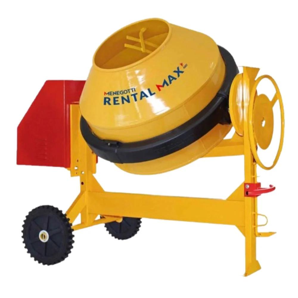 Betoneira 400L Mono 2CV Chapa de Aço de 2,66mm Rental Max com Kit de Segurança