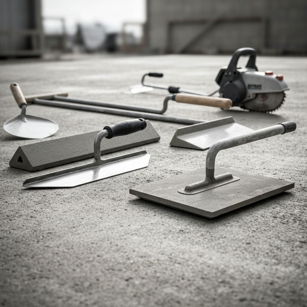 Kit Ferramentas para Concreto